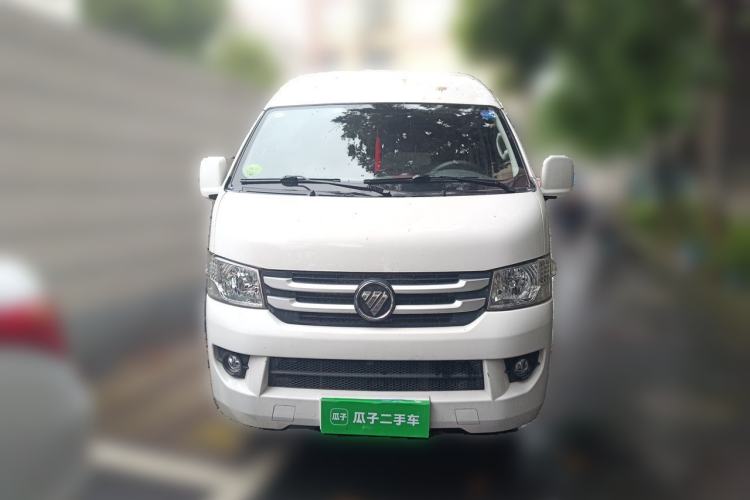 Used Foton Scenic G7 2022 2.4L Gasoline Commercial Version Short Wheelbase High Roof Clear Window 6-Seater – 4K22D4M Front