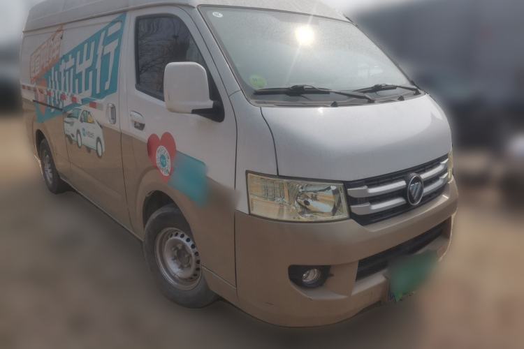 Used Foton Scenic G7 2022 2.4L Gasoline Commercial Version Long Wheelbase High-Roof Van 2 Seats 4K22D4M Front Right 45 Deg