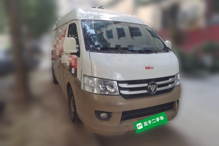 Used Foton Scenic G7 2022 2.4L Gasoline Commercial Version Long Wheelbase High-Roof Van 2 Seats 4K22D4M Front Right 45 Deg