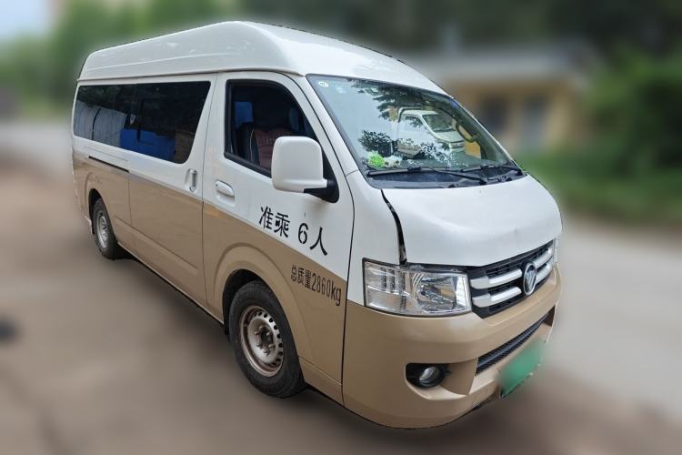 Used Foton Scenic G7 2022 2.4L Gasoline Commercial Version Long Wheelbase High Roof Clear Window 6 Seats 4K22D4M Front Right 45 Deg