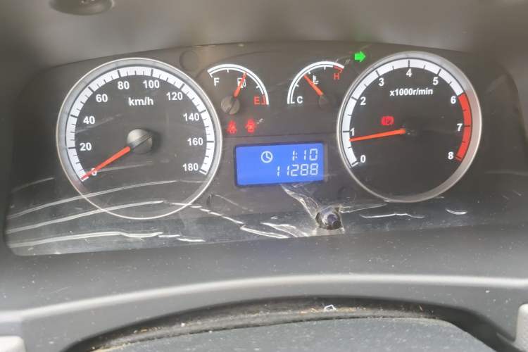 Used Foton Scenic G7 2022 2.4L Gasoline Commercial Version Short Wheelbase High-Roof Van 2 Seats Model 4K22D4M Instrument Cluster