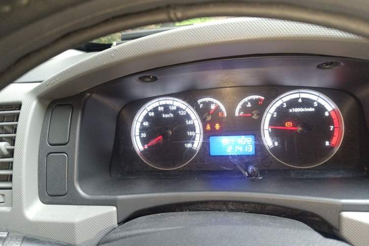 Used Foton Scenic G7 2022 2.4L Gasoline Commercial Version Short Wheelbase High Roof Clear Window 6-Seater – 4K22D4M Instrument Cluster