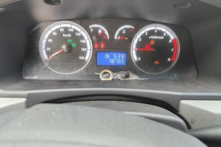 Used Foton Scenic G7 2022 2.4L Gasoline Commercial Version Long Wheelbase High-Roof Van 2 Seats 4K22D4M Odometer Close Up