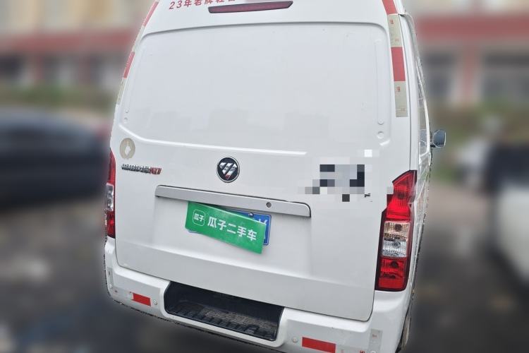 Used Foton Scenic G7 2022 2.4L Gasoline Commercial Version Short Wheelbase High-Roof Van 2 Seats Model 4K22D4M Rear