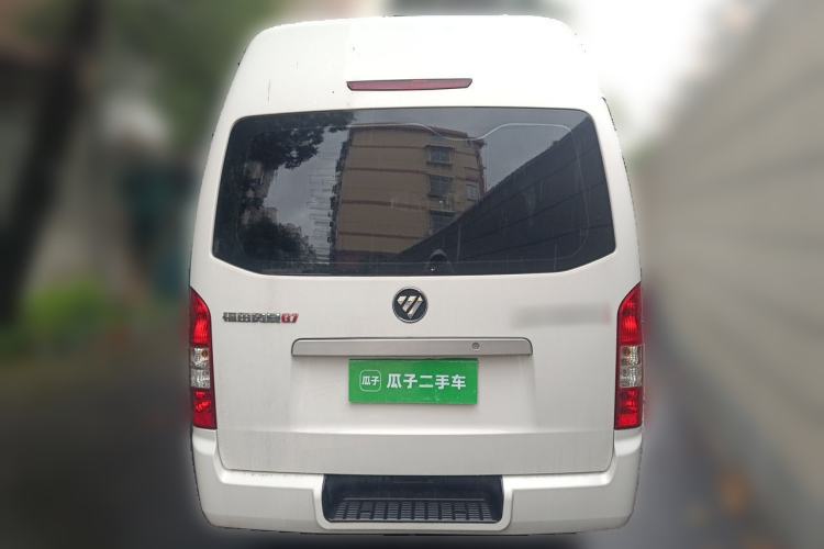 Used Foton Scenic G7 2022 2.4L Gasoline Commercial Version Short Wheelbase High Roof Clear Window 6-Seater – 4K22D4M Rear