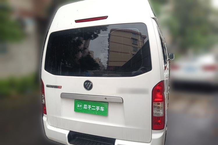 Used Foton Scenic G7 2022 2.4L Gasoline Commercial Version Short Wheelbase High Roof Clear Window 6-Seater – 4K22D4M Rear Right 45 Deg