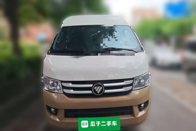 Used Foton Scenic G7 2023 2.4L CNG Commercial Version Long Wheelbase High-Roof Van with 2 Seats Front