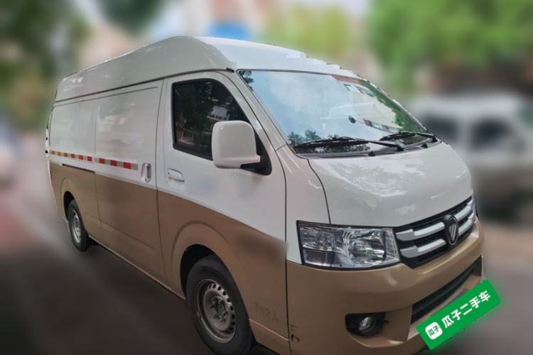 Used Foton Scenic G7 2023 2.4L CNG Commercial Version Long Wheelbase High-Roof Van with 2 Seats Front Right 45 Deg
