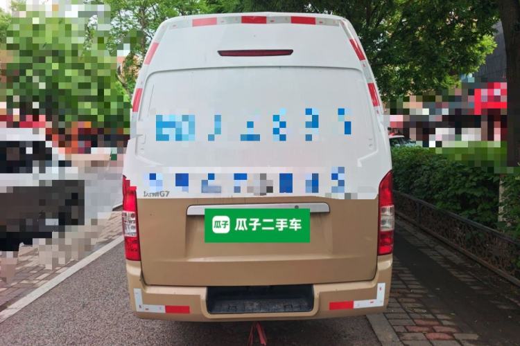 Used Foton Scenic G7 2023 2.4L CNG Commercial Version Long Wheelbase High-Roof Van with 2 Seats Rear