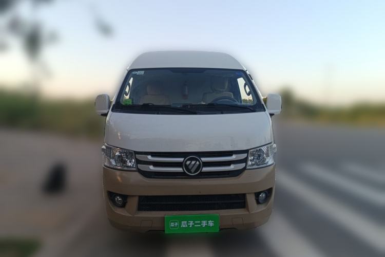 Used Foton Scenic G7 2023 2.4L CNG Commercial Version Long Wheelbase High-Roof Van with 2 Seats Front