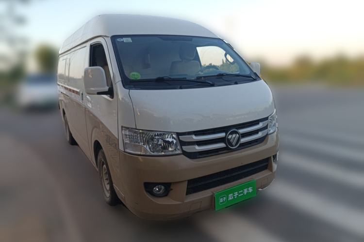 Used Foton Scenic G7 2023 2.4L CNG Commercial Version Long Wheelbase High-Roof Van with 2 Seats Front Right 45 Deg