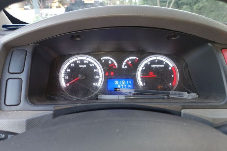 Used Foton Scenic G7 2023 2.4L CNG Commercial Version Long Wheelbase High-Roof Van with 2 Seats Instrument Cluster