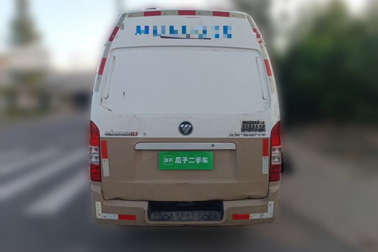 Used Foton Scenic G7 2023 2.4L CNG Commercial Version Long Wheelbase High-Roof Van with 2 Seats Rear