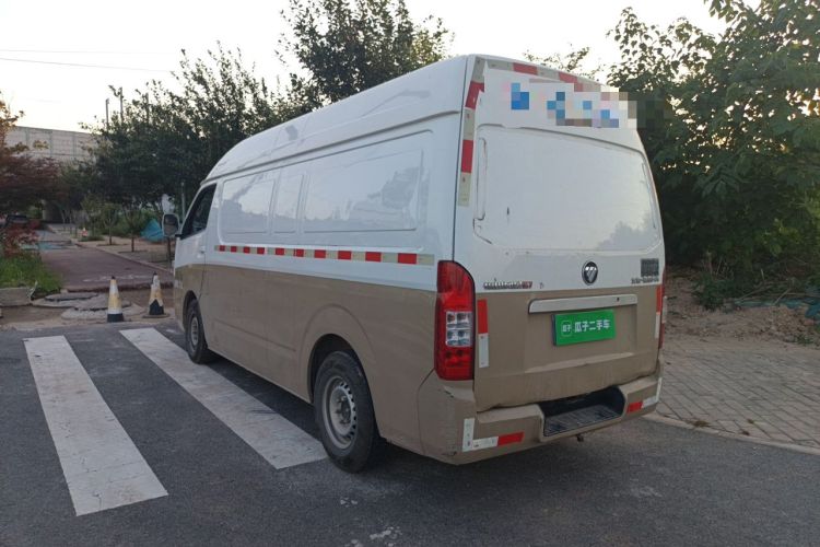 Used Foton Scenic G7 2023 2.4L CNG Commercial Version Long Wheelbase High-Roof Van with 2 Seats Rear Left 45 Deg