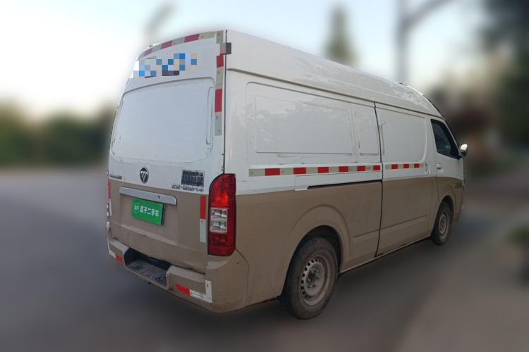 Used Foton Scenic G7 2023 2.4L CNG Commercial Version Long Wheelbase High-Roof Van with 2 Seats Rear Right 45 Deg