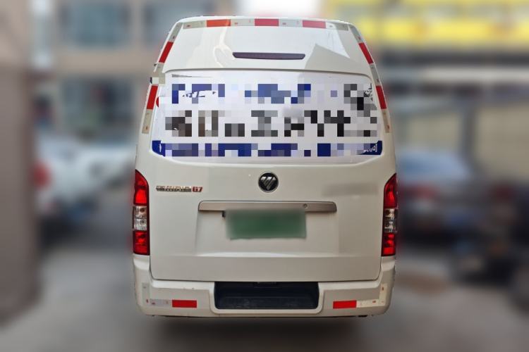 Used Foton Scenic G7 2023 2.4L CNG Commercial Version Long Wheelbase High-Roof Van with 5 Seats Rear