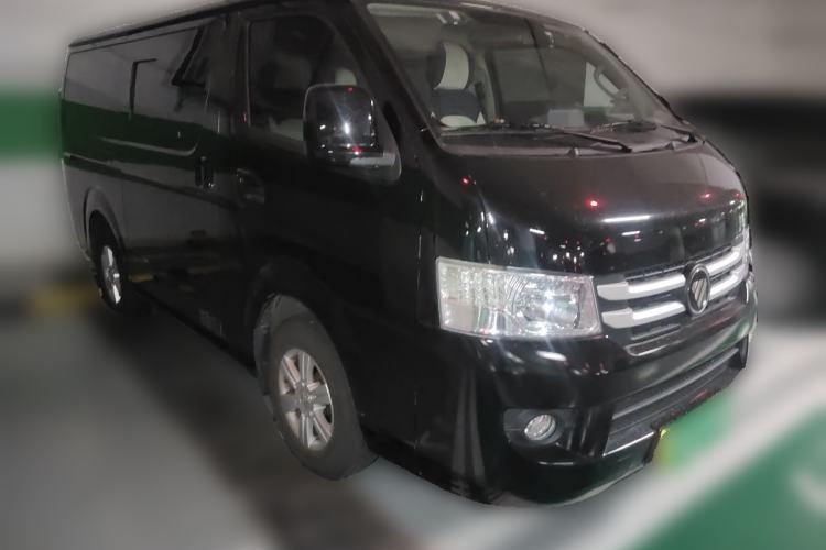 Used Foton Scenic G7 2024 Commercial Version 2.4L Gasoline Automatic Transmission Short Wheelbase Low Roof Open-Window Design 10-Seater Front Right 45 Deg