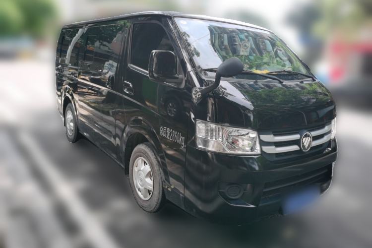 Used Foton Scenic G7 2024 Commercial Version 2.4L Gasoline Manual Transmission Short Wheelbase High Roof Open-Window Design 6-Seater Front Right 45 Deg