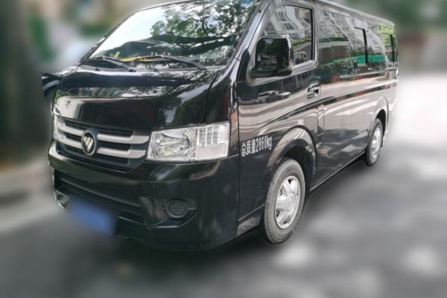 Used Foton Scenic G7 2024 Commercial Version 2.4L Gasoline Manual Transmission Short Wheelbase High Roof Open-Window Design 6-Seater