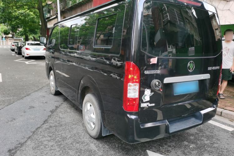 Used Foton Scenic G7 2024 Commercial Version 2.4L Gasoline Manual Transmission Short Wheelbase High Roof Open-Window Design 6-Seater Rear Left 45 Deg