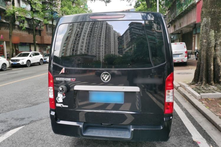 Used Foton Scenic G7 2024 Commercial Version 2.4L Gasoline Manual Transmission Short Wheelbase High Roof Open-Window Design 6-Seater Rear
