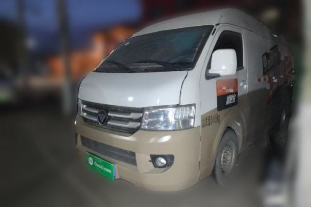 Used Foton Scenic G7 2024 Commercial Version CNG 2.4L Manual Long-Wheelbase High-Roof Van with 2 Seats
