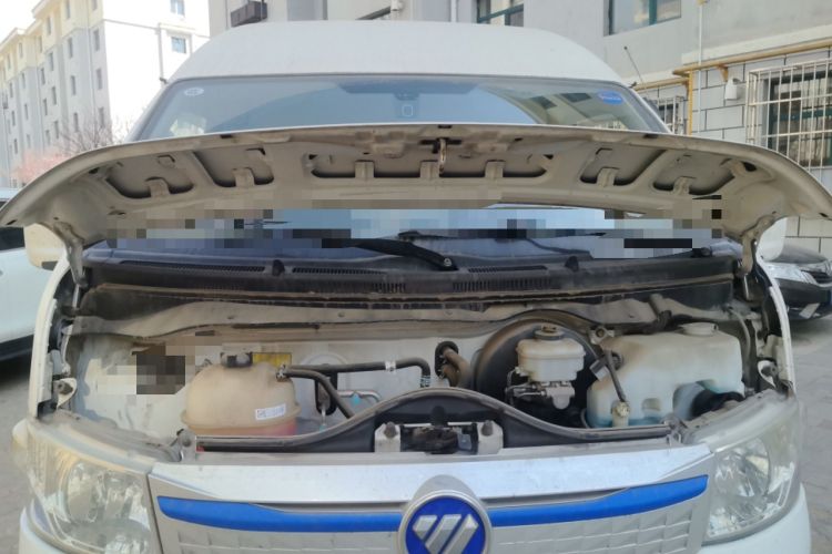 Used Foton Scenic G7 New Energy 2021 Zhilan Cargo Version High-Roof Model Engine Bay