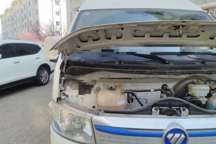 Used Foton Scenic G7 New Energy 2021 Zhilan Cargo Version High-Roof Model Engine Bay Right