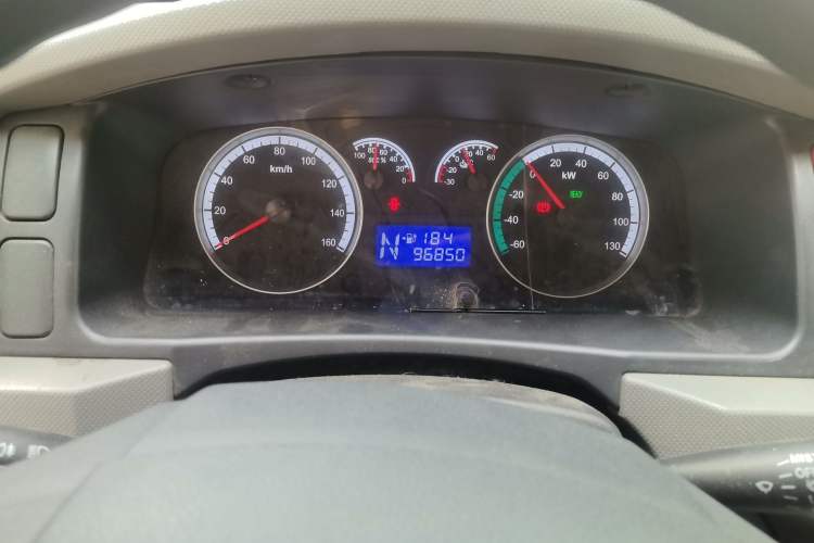 Used Foton Scenic G7 New Energy 2021 Zhilan Cargo Version High-Roof Model Instrument Cluster