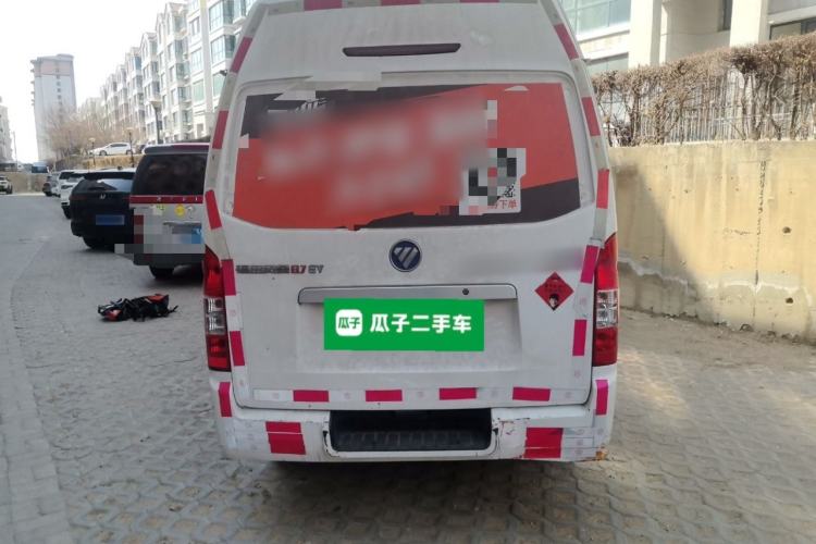 Used Foton Scenic G7 New Energy 2021 Zhilan Cargo Version High-Roof Model Rear
