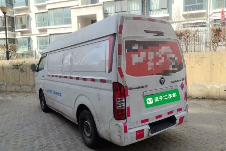 Used Foton Scenic G7 New Energy 2021 Zhilan Cargo Version High-Roof Model Rear Left 45 Deg