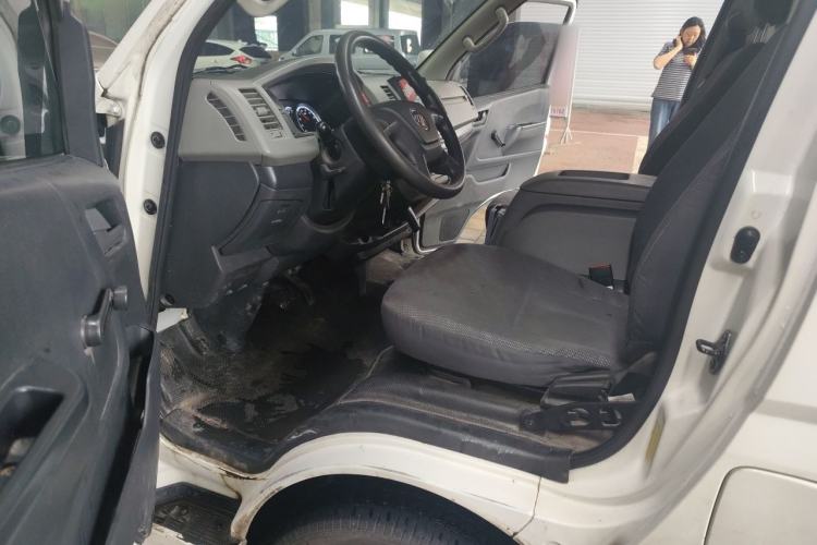 Used Foton Scenic G7 New Energy 2022 Van Long Wheelbase Low Roof 2 Seats with CATL 50.23 kWh Battery Driver Seat
