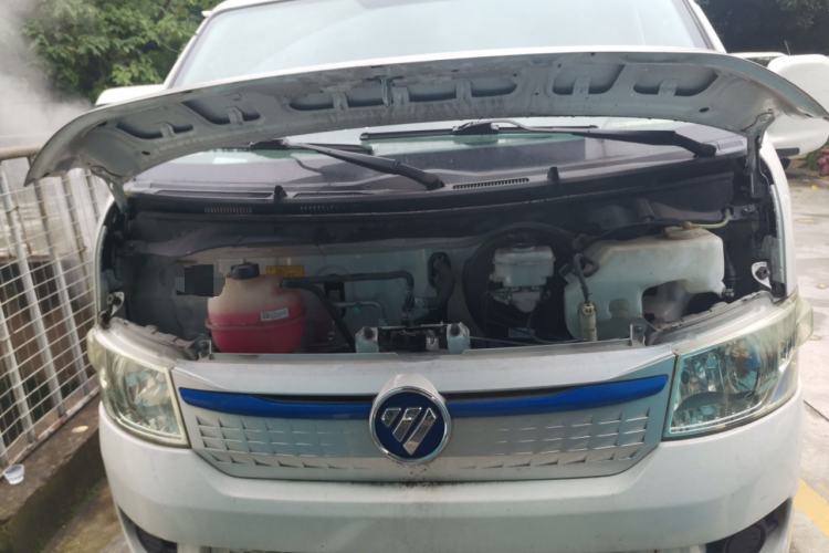 Used Foton Scenic G7 New Energy 2022 Van Long Wheelbase Low Roof 2 Seats with CATL 50.23 kWh Battery Engine Bay