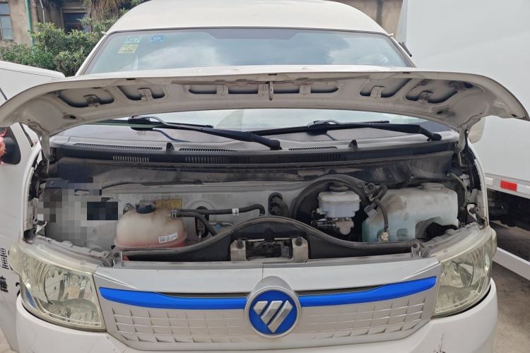 Used Foton Scenic G7 New Energy 2022 Van Long Wheelbase High Roof 2 Seats CATL 50.23 kWh Engine Bay