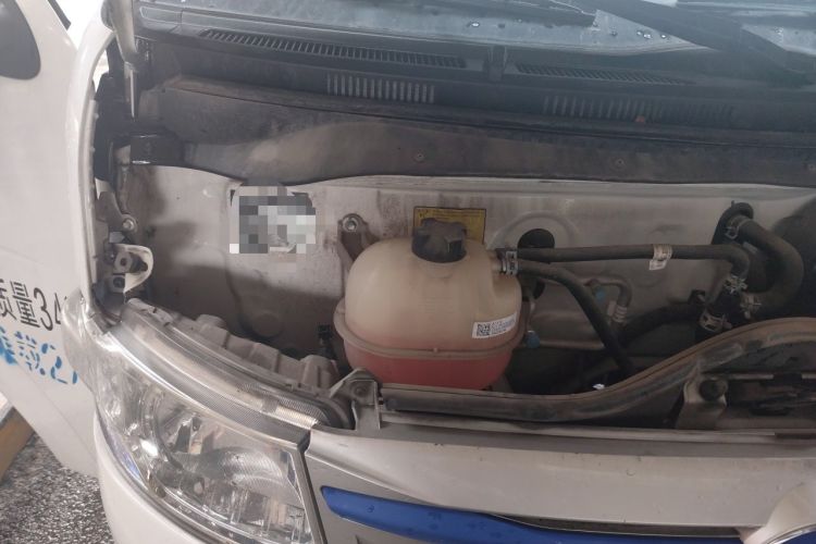 Used Foton Scenic G7 New Energy 2022 Van Long Wheelbase Low Roof 2 Seats with CATL 50.23 kWh Battery Engine Bay Right