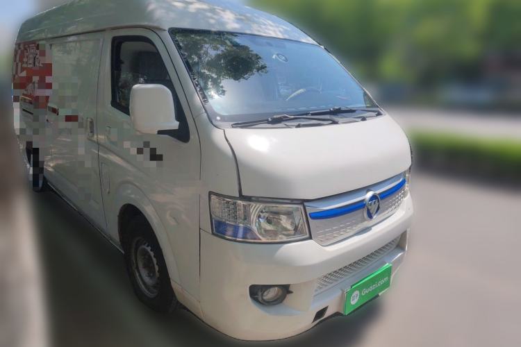 Used Foton Scenic G7 New Energy 2022 Van Long Wheelbase High Roof 2 Seats CATL 50.23 kWh Front Right 45 Deg