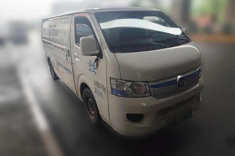 Used Foton Scenic G7 New Energy 2022 Van Long Wheelbase Low Roof 2 Seats with CATL 50.23 kWh Battery Front Right 45 Deg