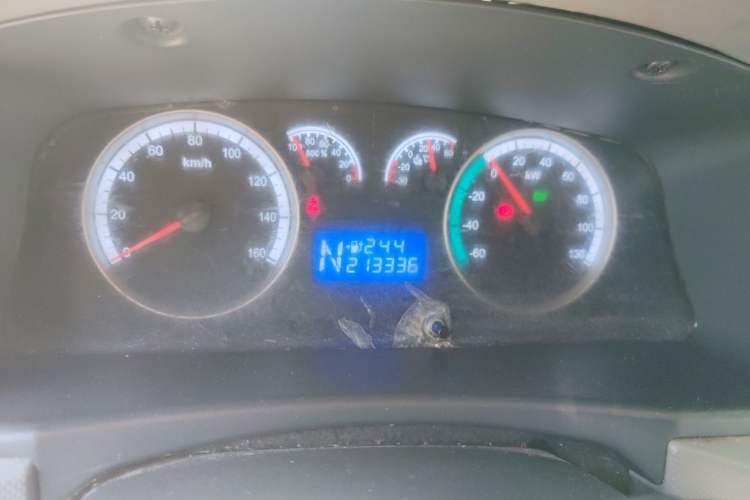 Used Foton Scenic G7 New Energy 2022 Van Long Wheelbase High Roof 2 Seats CATL 50.23 kWh Instrument Cluster