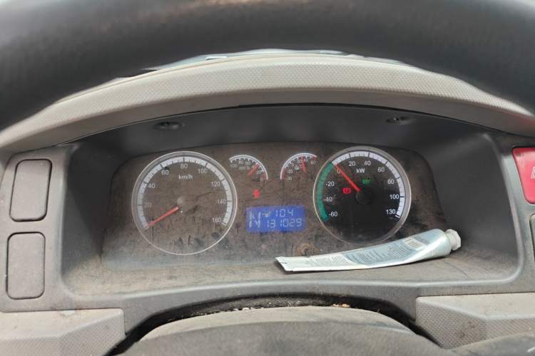 Used Foton Scenic G7 New Energy 2022 Van Long Wheelbase High Roof 2 Seats CATL 50.23 kWh Instrument Cluster