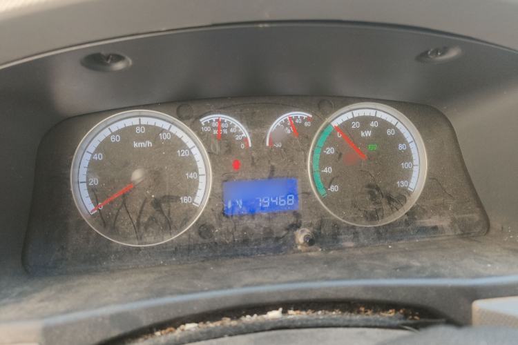 Used Foton Scenic G7 New Energy 2022 Van Long Wheelbase High Roof 2 Seats CATL 50.23 kWh Instrument Cluster