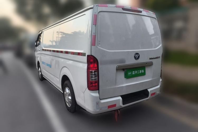 Used Foton Scenic G7 New Energy 2022 Van Long Wheelbase Low Roof 2 Seats with CATL 50.23 kWh Battery Rear Left 45 Deg