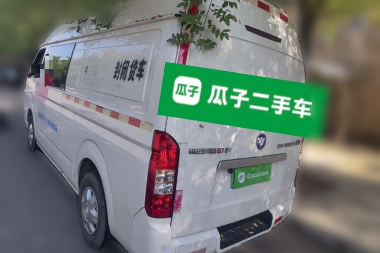 Used Foton Scenic G7 New Energy 2022 Van Long Wheelbase High Roof 5-Seater Equipped with CATL 50.23 kWh Battery Rear Left 45 Deg