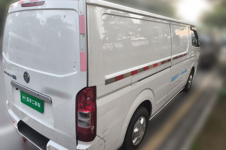 Used Foton Scenic G7 New Energy 2022 Van Long Wheelbase Low Roof 2 Seats with CATL 50.23 kWh Battery Rear Right 45 Deg