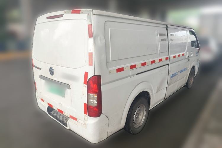 Used Foton Scenic G7 New Energy 2022 Van Long Wheelbase Low Roof 2 Seats with CATL 50.23 kWh Battery Rear Right 45 Deg