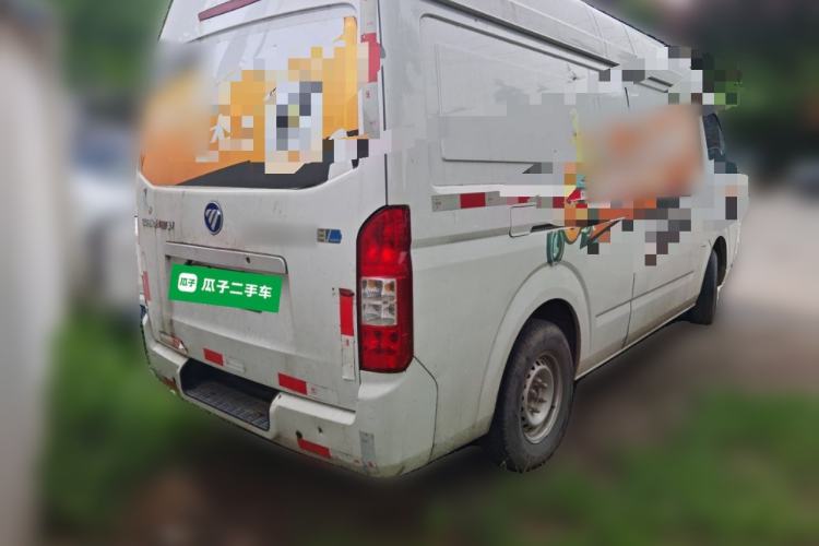 Used Foton Scenic G7 New Energy 2022 Van Long Wheelbase High Roof 2 Seats CATL 50.23 kWh Rear Right 45 Deg