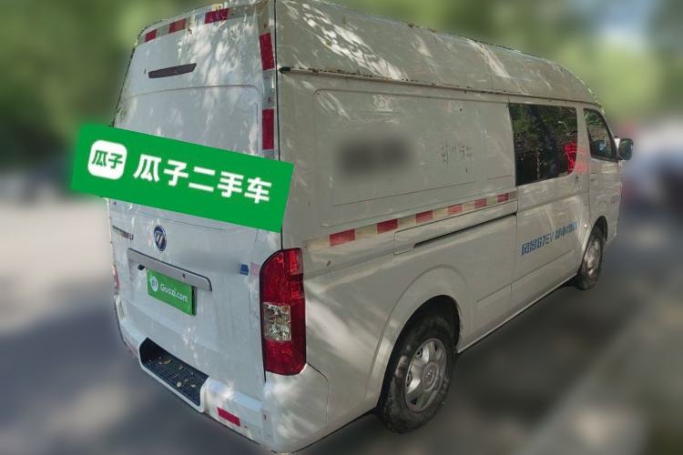 Used Foton Scenic G7 New Energy 2022 Van Long Wheelbase High Roof 5-Seater Equipped with CATL 50.23 kWh Battery Rear Right 45 Deg