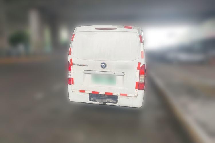 Used Foton Scenic G7 New Energy 2022 Van Long Wheelbase Low Roof 2 Seats with CATL 50.23 kWh Battery Rear