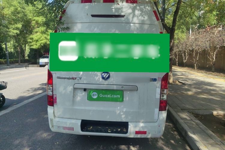 Used Foton Scenic G7 New Energy 2022 Van Long Wheelbase High Roof 5-Seater Equipped with CATL 50.23 kWh Battery Rear
