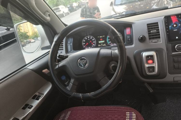 Used Foton Scenic G7 New Energy 2022 Van Long Wheelbase Low Roof 2 Seats with CATL 50.23 kWh Battery Steering Wheel