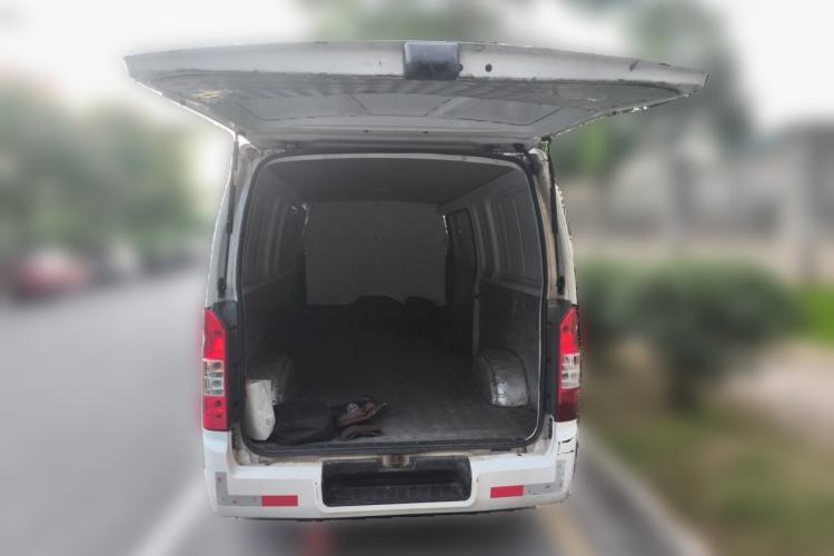 Used Foton Scenic G7 New Energy 2022 Van Long Wheelbase Low Roof 2 Seats with CATL 50.23 kWh Battery Trunk